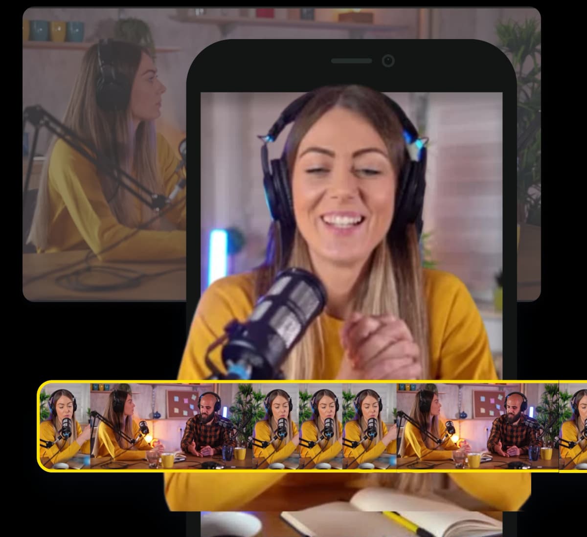 <Small>Convert video to </Small> vertical format